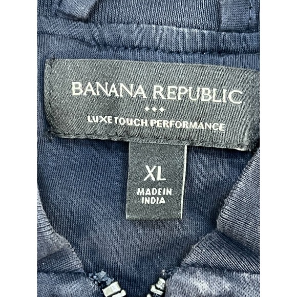 Banana Republic Blue Luxe Touch Performance Soft Bomber Jacket Size XLarge - Picture 2 of 7